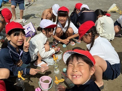 笑顔いっぱい！もっとやりたいな。