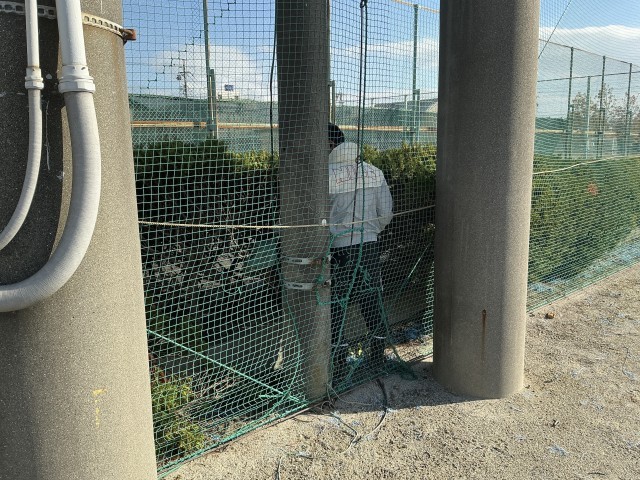 寒さに負けず毎日15分作業中です！