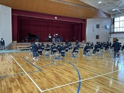 卒業証書授与①