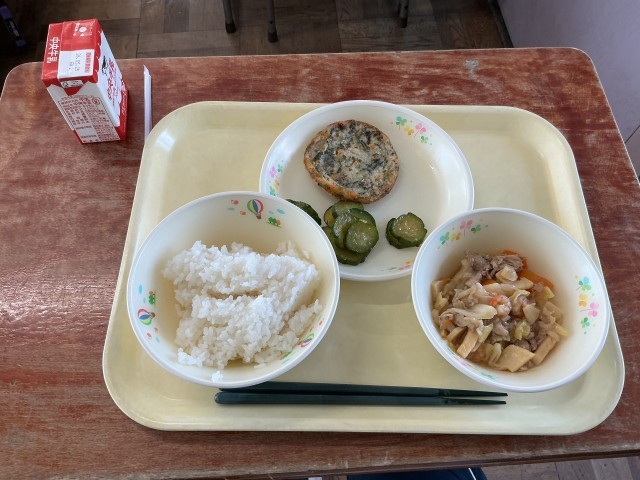 本日の給食