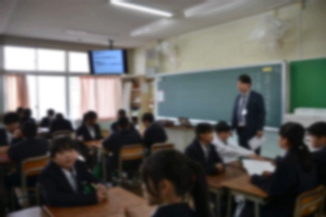 １年生の授業風景